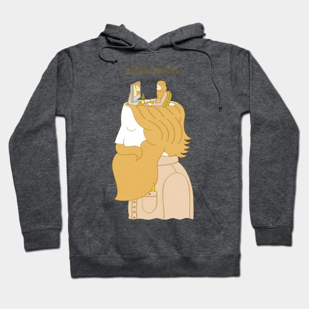 Overthinking Complications Hoodie by WEARBEARD